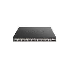 D-Link switch Gestionado Gigabit Ethernet (10/100/1000) EnergÍ­a sobre Ethernet (PoE) 1U Negro
