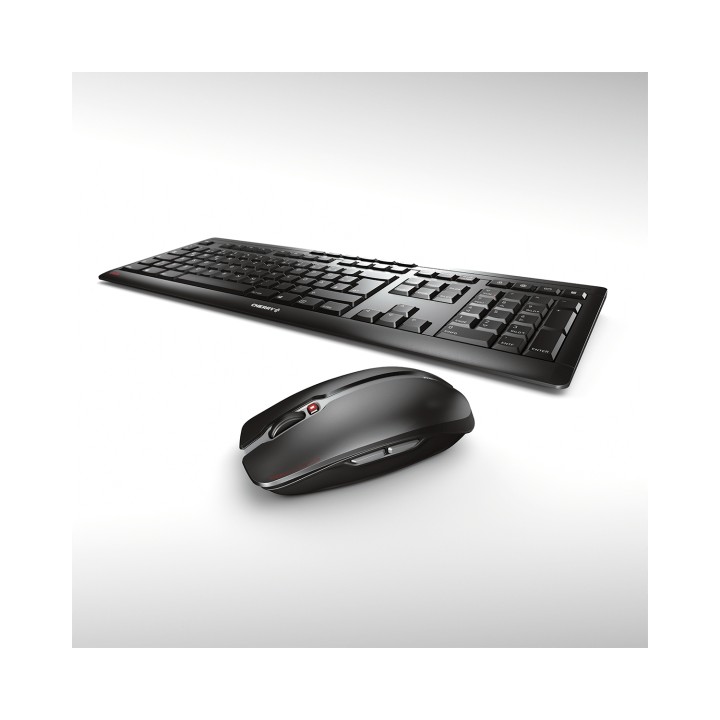 CHERRY Stream Desktop teclado RF inalámbrico QWERTZ Alemán Negro