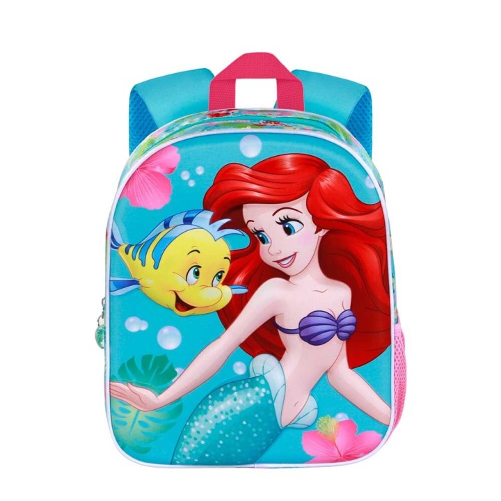Mochila 3D Dive La Sirenita Disney 31cm