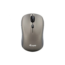Raton equip ambidextro rf inalambrico optico 1600dpi gris 245109