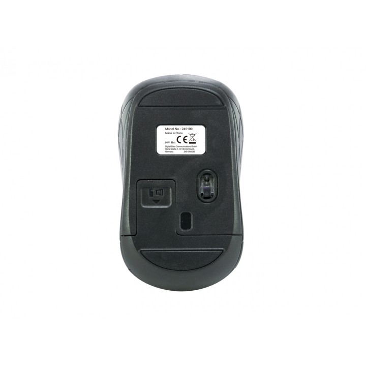Raton equip ambidextro rf inalambrico optico 1600dpi gris 245109