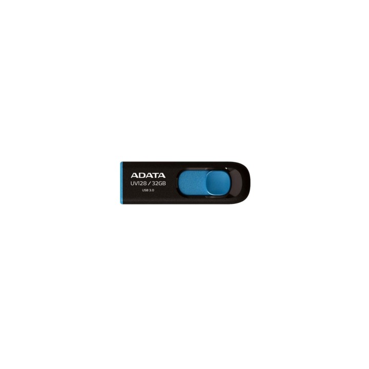 ADATA DashDrive UV128 pendrive 128gb unidad flash USB USB tipo A 3.2 Gen 1 3.1 Gen 1 Negro, Azul