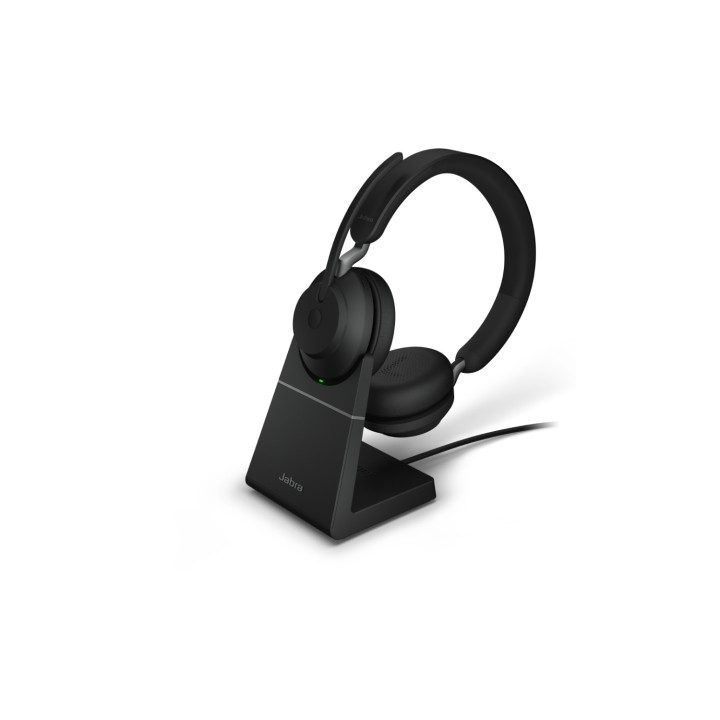 Jabra Evolve2 65, MS Stereo Auriculares Diadema USB tipo A Bluetooth Negro