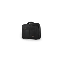 Natec boxer maletin para portatil 17.3P nylon Negro