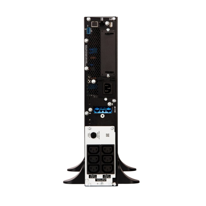 APC sistema de alimentación ininterrumpida (UPS) Doble conversión (en lÍ­nea) 1000 VA, 1000 W Negro