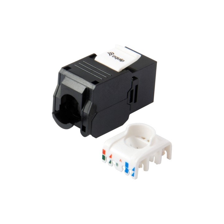 Equip cable gender changer RJ-45, LSA Negro