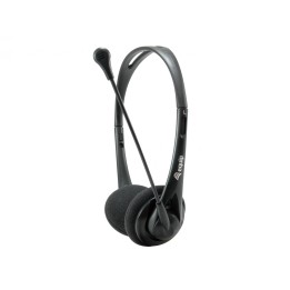 Equip Chat Headset Auriculares Diadema Conector de 3,5 mm Negro