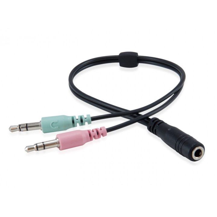 Equip Chat Headset Auriculares Diadema Conector de 3,5 mm Negro