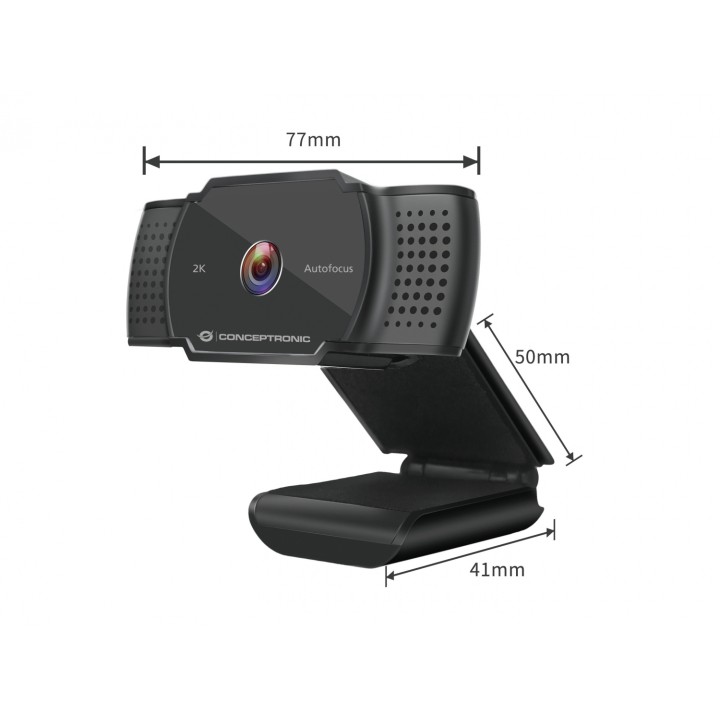 Conceptronic AMDIS02B Webcam 5mp 2592 x 1944 pixeles USB 2.0 negro