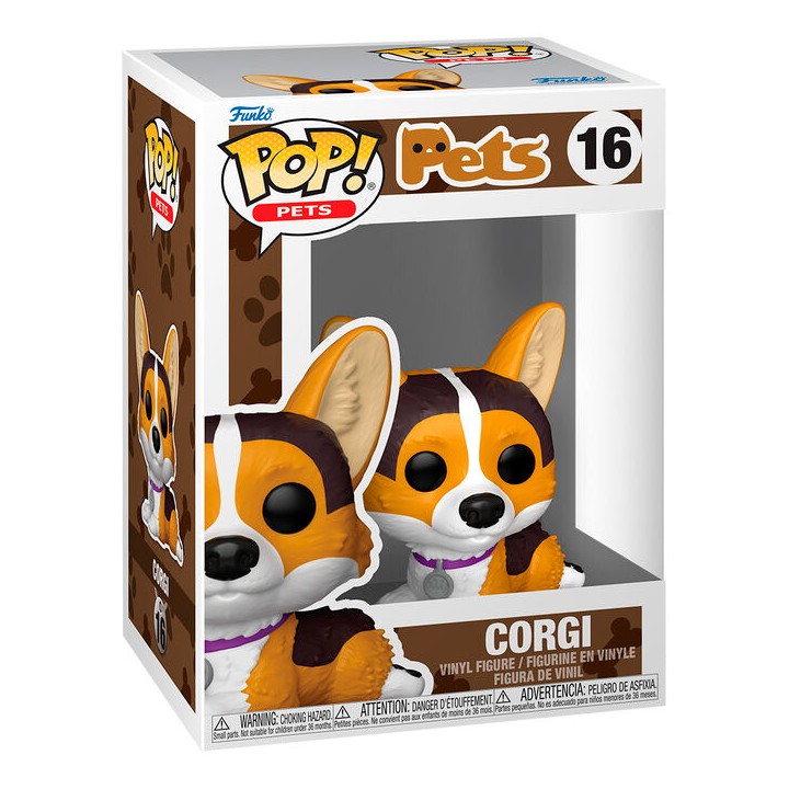 Figura POP Pets Corgi