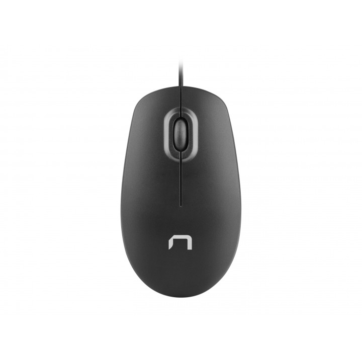 NATEC Hawk ratón mano derecha USB tipo A Laser 1000 DPI Negro