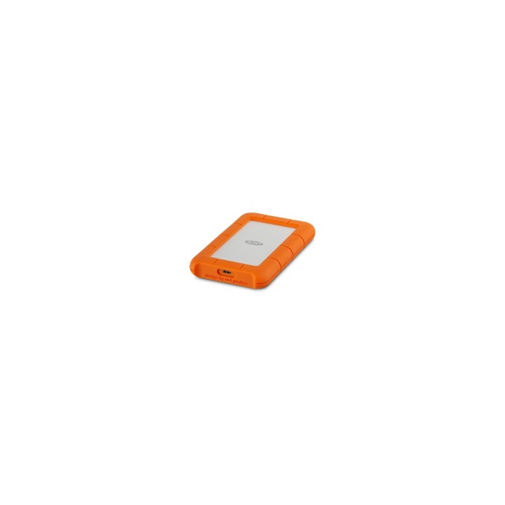 LaCie Rugged USB-C disco duro externo 2000 GB Naranja, Plata