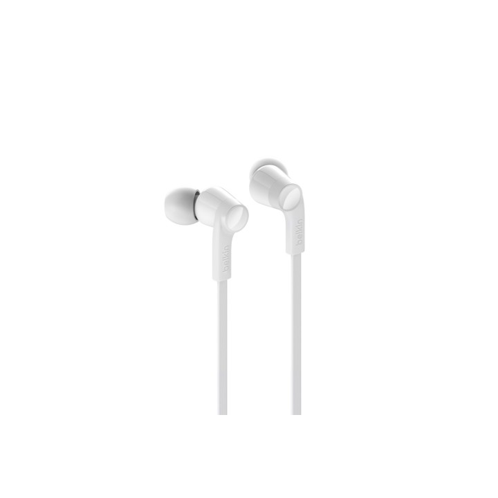 BELKIN ROCKSTAR Auriculares Dentro de oÍ­do USB Tipo C Blanco