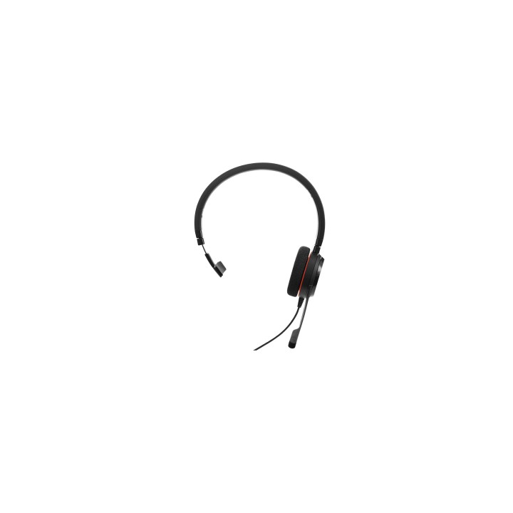 Jabra Evolve 20SE MS mono auriculares diadema Conector de 3,5 mm Negro
