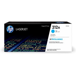 Toner hp 212A 1 pieza original cian W2121A