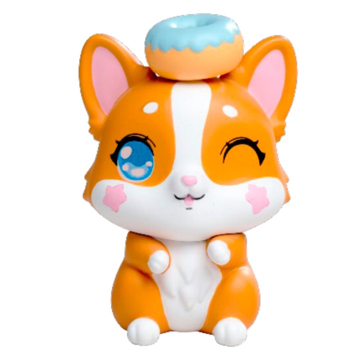 Mini figura Kawaii Pups surtido