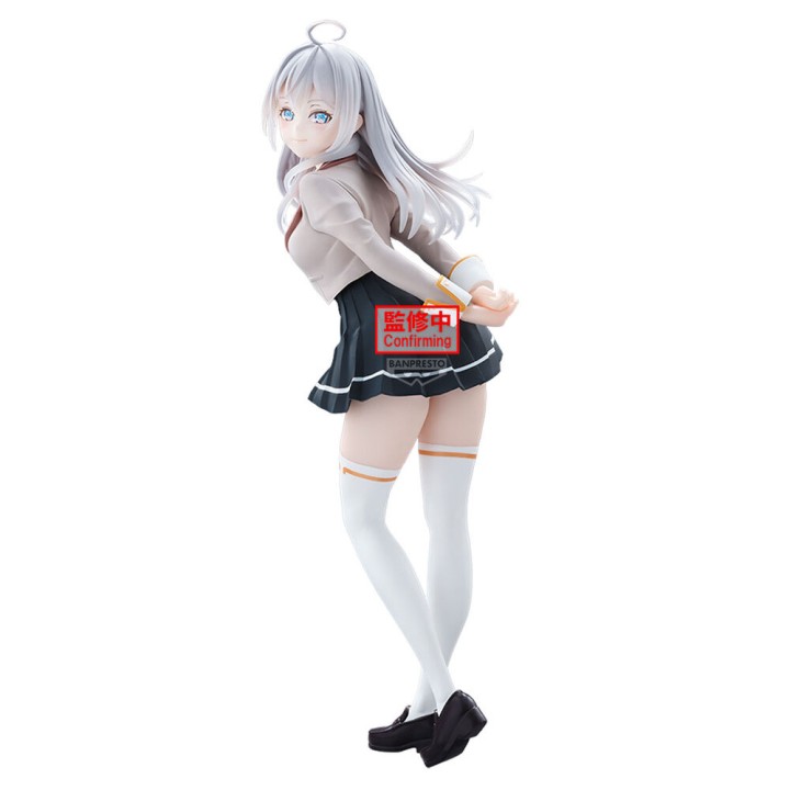 Figura Alya School Uniform Glitter & Glamorous Alya Something Hides Her Feelings in Russian 23cm