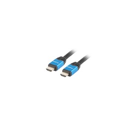 Lanberg CA-HDMI-20CU-0030-BL Cable hdmi tipo a estandar macho a macho 3m negro
