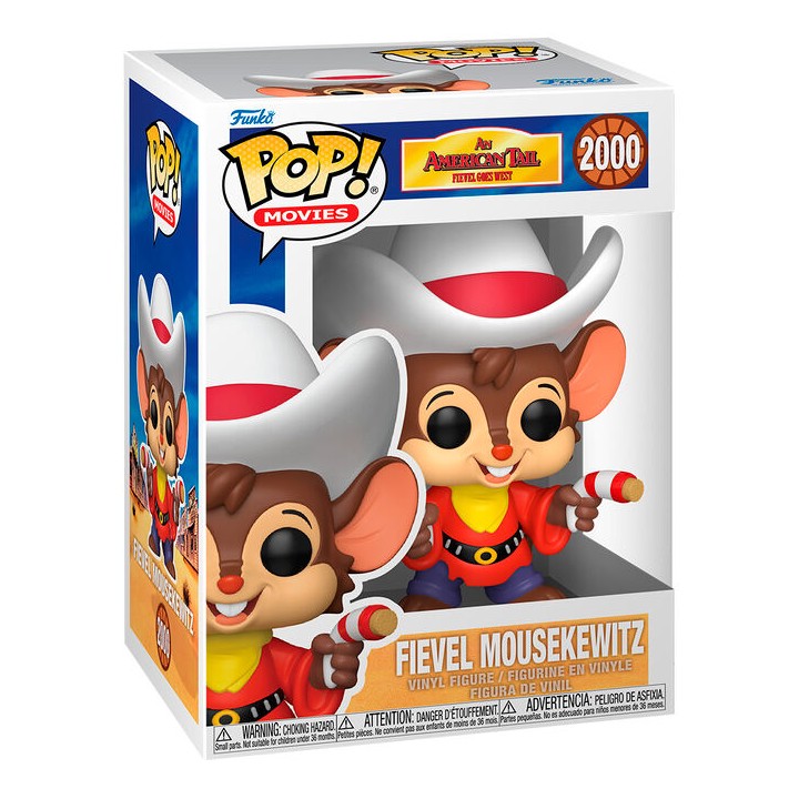 Figura POP An American Tail Goes West Fievel Mousekewitz