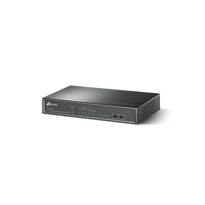 TP-LINK switch No administrado Fast Ethernet (10/100) EnergÍ­a sobre Ethernet (PoE) Negro