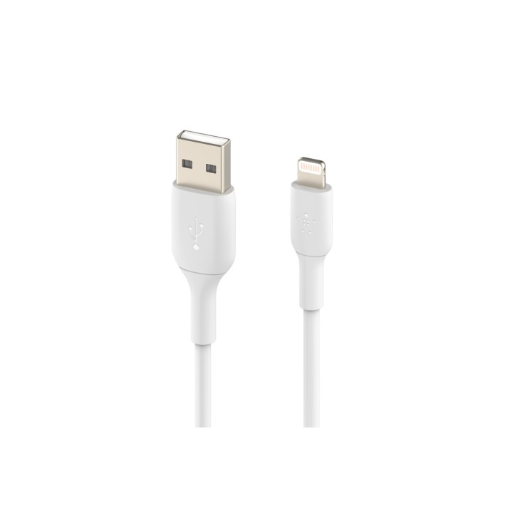 Cable Belkin de conector Lightning macho/USB A macho 1 m Blanco