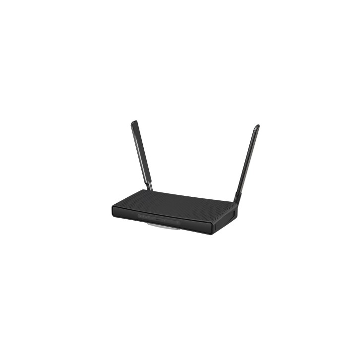 Mikrotik hAP acÂ³ router inalámbrico Gigabit Ethernet Doble banda PoE (2,4 GHz / 5 GHz) Negro