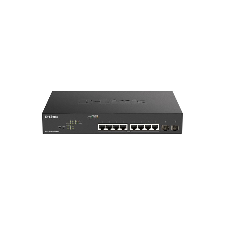 D-Link switch Gestionado Gigabit Ethernet (10/100/1000) EnergÍ­a sobre Ethernet (PoE) 1U Negro