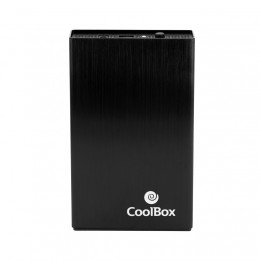 CoolBox SlimChase Caja de disco duro (HDD) 3.5" Negro