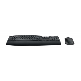 Logitech MK850 teclado y raton rf inalambrico bluetooth qwertz aleman negro