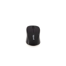 Iggual ratón ambidextro RF inalámbrico 1600 DPI Negro