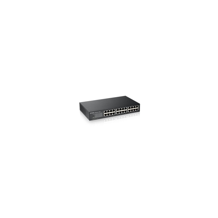 Zyxel GS1100-24E No administrado Gigabit Ethernet (10/100/1000) Negro