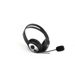 CoolBox coolCHAT Auriculares Diadema Conector de 3,5 mm Negro, Plata