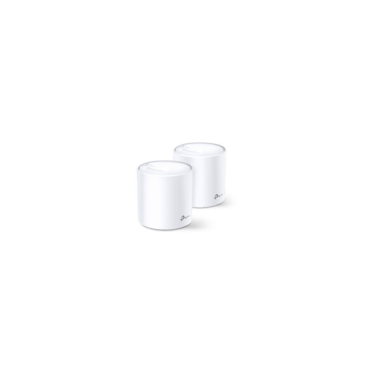 TP-LINK Router Deco inalámbrico 2-pack Gigabit Ethernet Doble banda (2,4 GHz / 5 GHz) Blanco