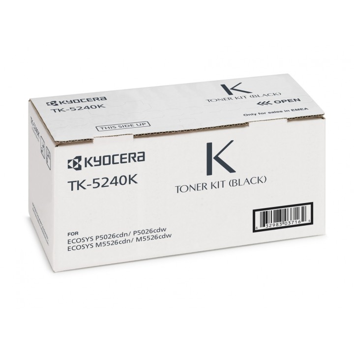 Kyocera tk-5240k toner 1 pieza Original Negro
