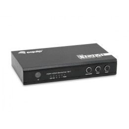 Equip 332725 Interruptor de video HDMI 2.0 negro