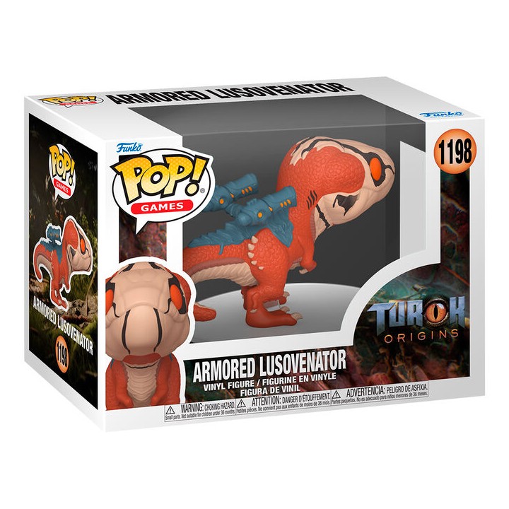 Figura POP Turok Armored Lusovenator