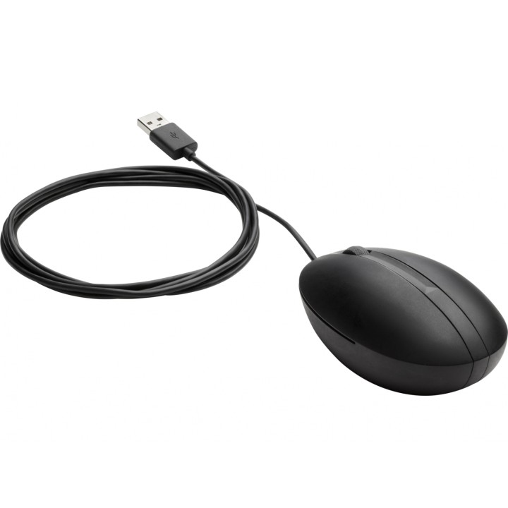 Raton hp 320M ambidextro usb tipo-a optico 1000dpi negro 9VA80AA