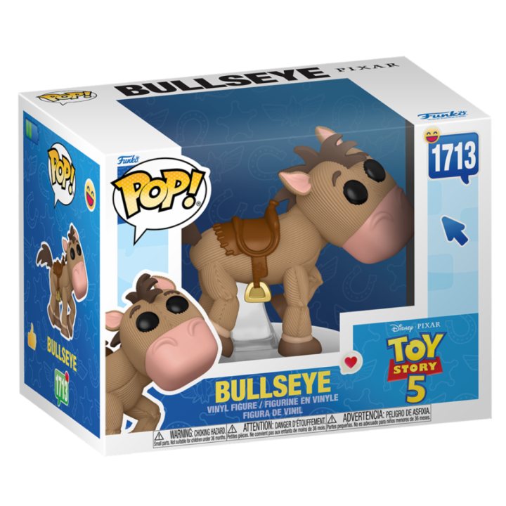 Figura POP Premium Disney Pixar Toy Story 5 Bullseye