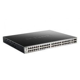 D-Link DGS-3130-54PS Gestionado L3 Gigabit Ethernet (10/100/1000) EnergÍ­a sobre Ethernet (PoE) Negro, Gris