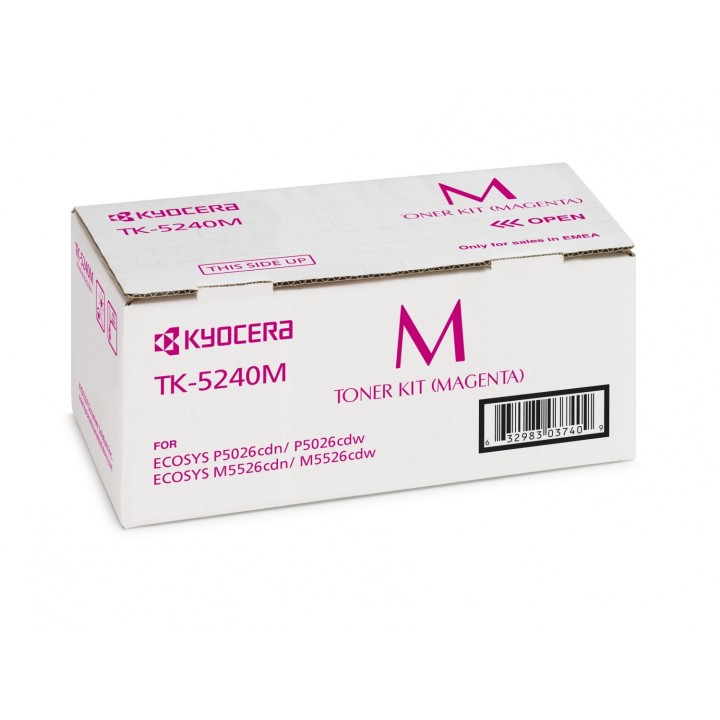 Kyocera tk-5240m toner 1 pieza Original Magenta