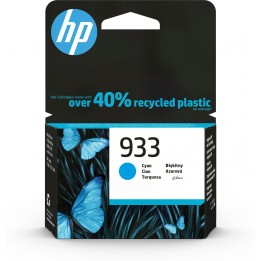 HP 933 cartucho de tinta original rendimiento estandar cian