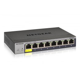Netgear GS108Tv3 Gestionado L2 Gigabit Ethernet (10/100/1000) Gris
