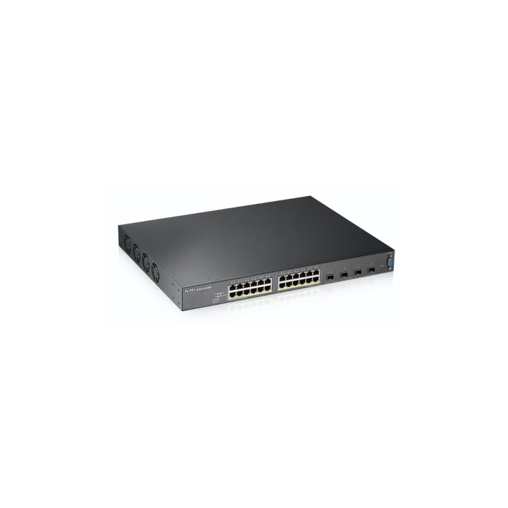 Zyxel XGS2210-28HP Gestionado L2 Gigabit Ethernet (10/100/1000) EnergÍ­a sobre Ethernet (PoE) 1U Negro