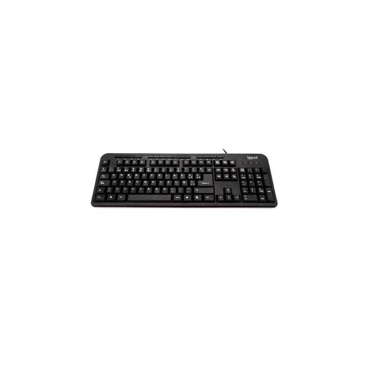 iggual CK-BASIC-120T teclado usb universal qwerty español negro