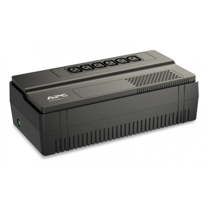 APC sistema de alimentación ininterrumpida (UPS) LÍ­nea interactiva 1000 VA, 600 W, 1 salidas AC Negro