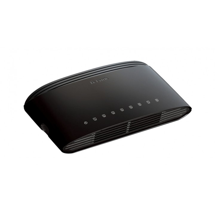 D-Link No administrado Fast Ethernet (10/100) Negro