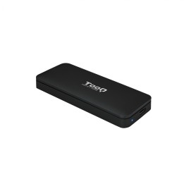 TooQ Caja para disco duro para unidad de estado sólido M.2 Negro