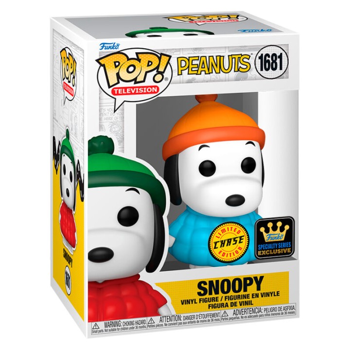Figura POP Peanuts Snoopy 5 + 1 Chase Exclusive
