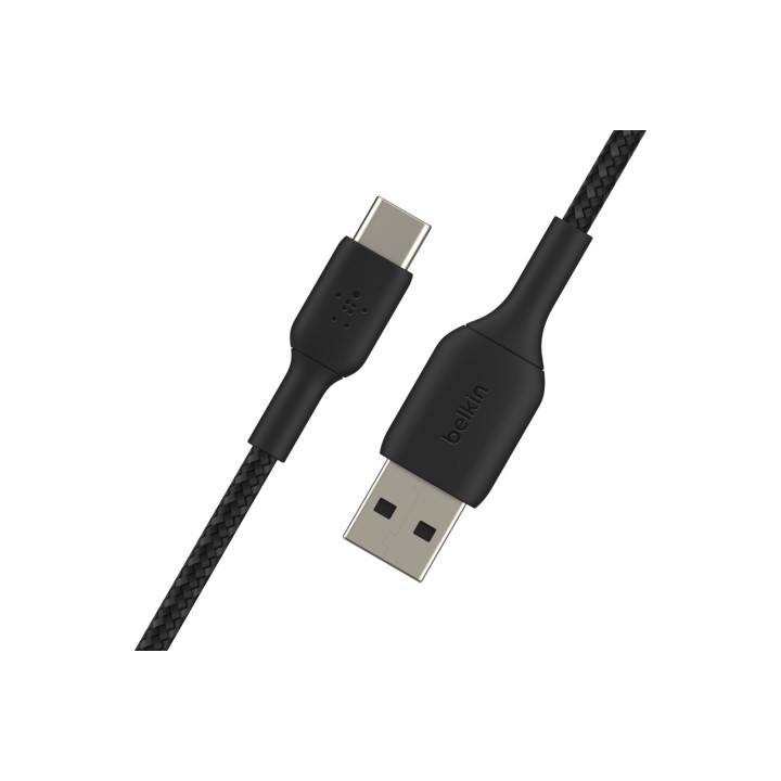 Cable Belkin USB A macho/USB C macho 2 m Negro