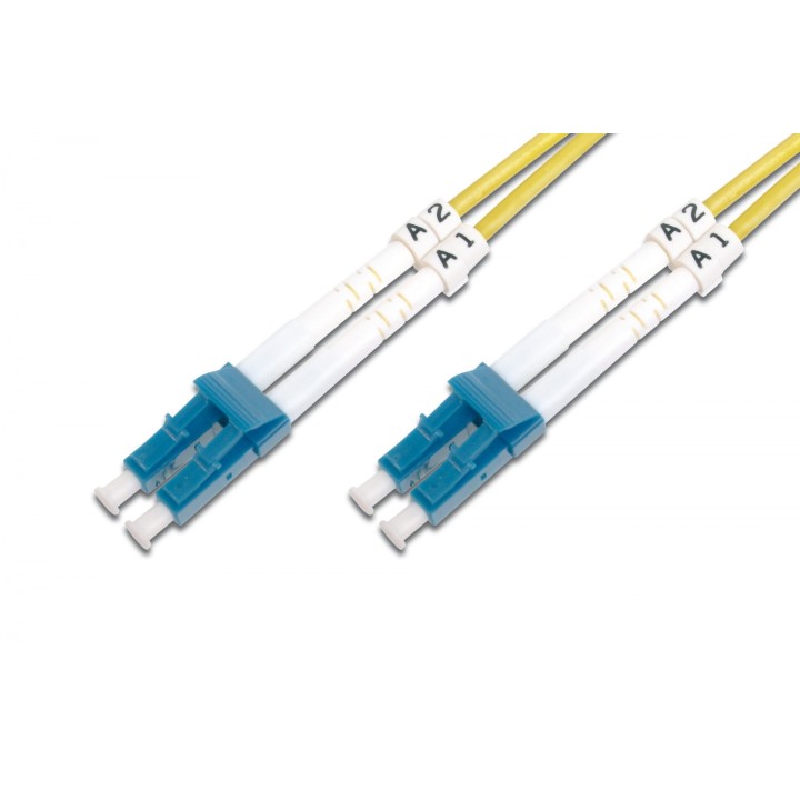 Digitus DK-2933-01 cable de fibra optica 1 m LC Amarillo